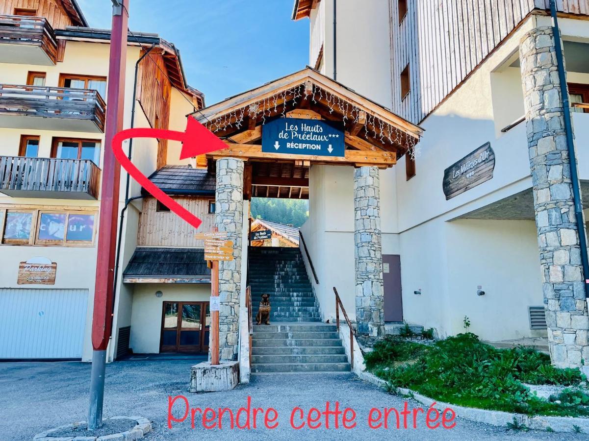 Les Orres 6 Places Coeur De Station Avec Piscine Esterno foto